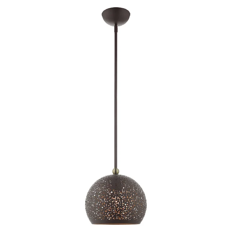 Bohemian Ceiling Lights with Beads, Tassels, and Colorful GlassCharlton Pendant