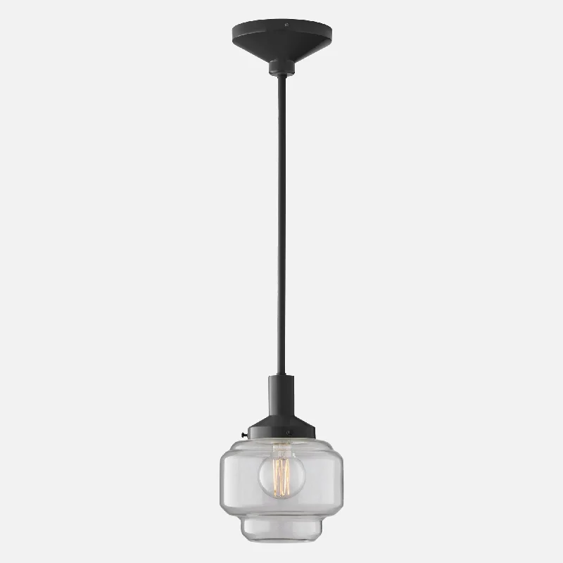 Indian - Themed Ceiling Lights with Intricate Filigree and Mirror WorkOtto 4" Rod Pendant
