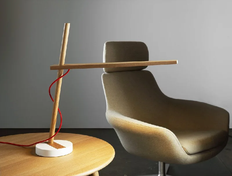 wooden table lamps with natural grain for a warm and organic feelPablo Designs Clamp Free Standing Lamp wooden table lamps with natural grain for a warm and organic feelPablo Designs Clamp Free Standing Lamp