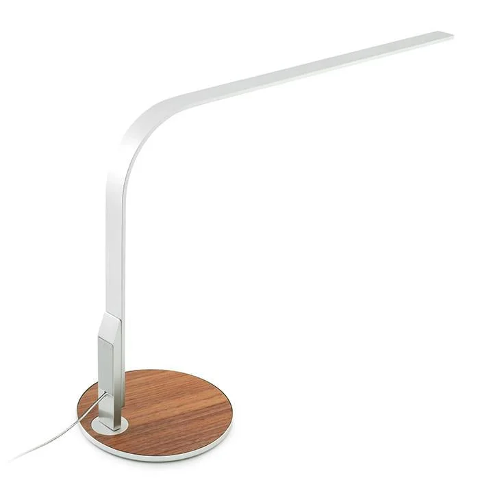 wooden table lamps with natural grain for a warm and organic feelPablo Designs LIM 360 Task Lamp in Aluminum wooden table lamps with natural grain for a warm and organic feelPablo Designs LIM 360 Task Lamp in Aluminum
