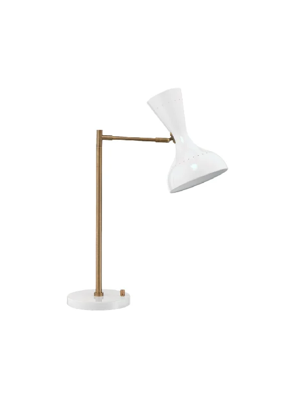 art deco table lamps with geometric shapes for a retro touchPosie Task Lamp