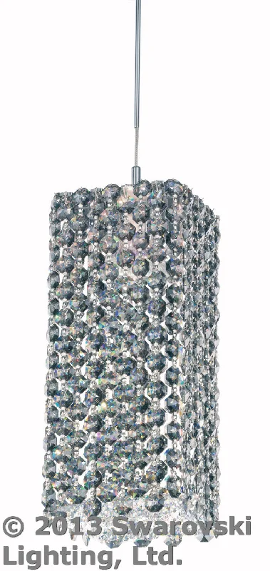Crystal Ceiling Lights with High - Quality Swarovski CrystalsSchonbek Lighting RE0509BLA Modern Refrax Pendant Light Stainless Steel