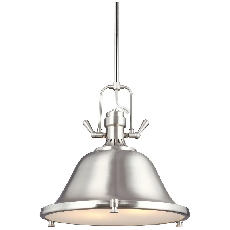 Retro Ceiling Lights Inspired by the 1950s and 1960s DesignSea Gull Lighting Stone Street Contemporary Two Light Pendant
