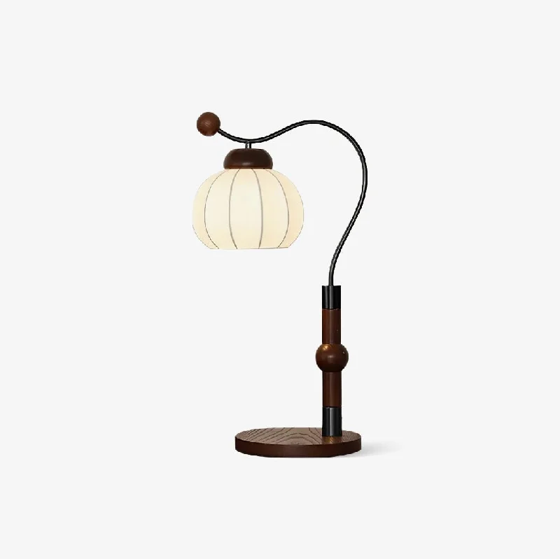 Walnut wood & Black