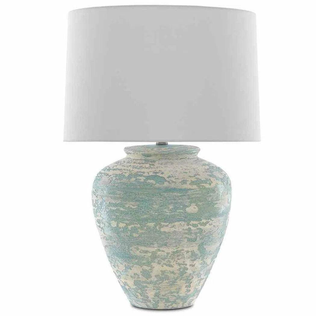 mid century modern table lamps with iconic designs for a stylish studyBlue Cream Mimi Table Lamp