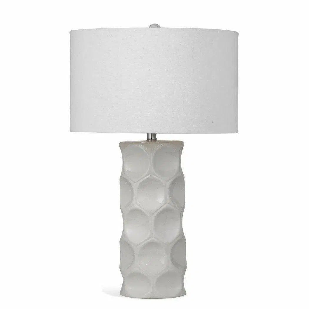 wooden table lamps with natural grain for a warm and organic feelCassidy 28" Tall Ceramic Cream Table Lamp