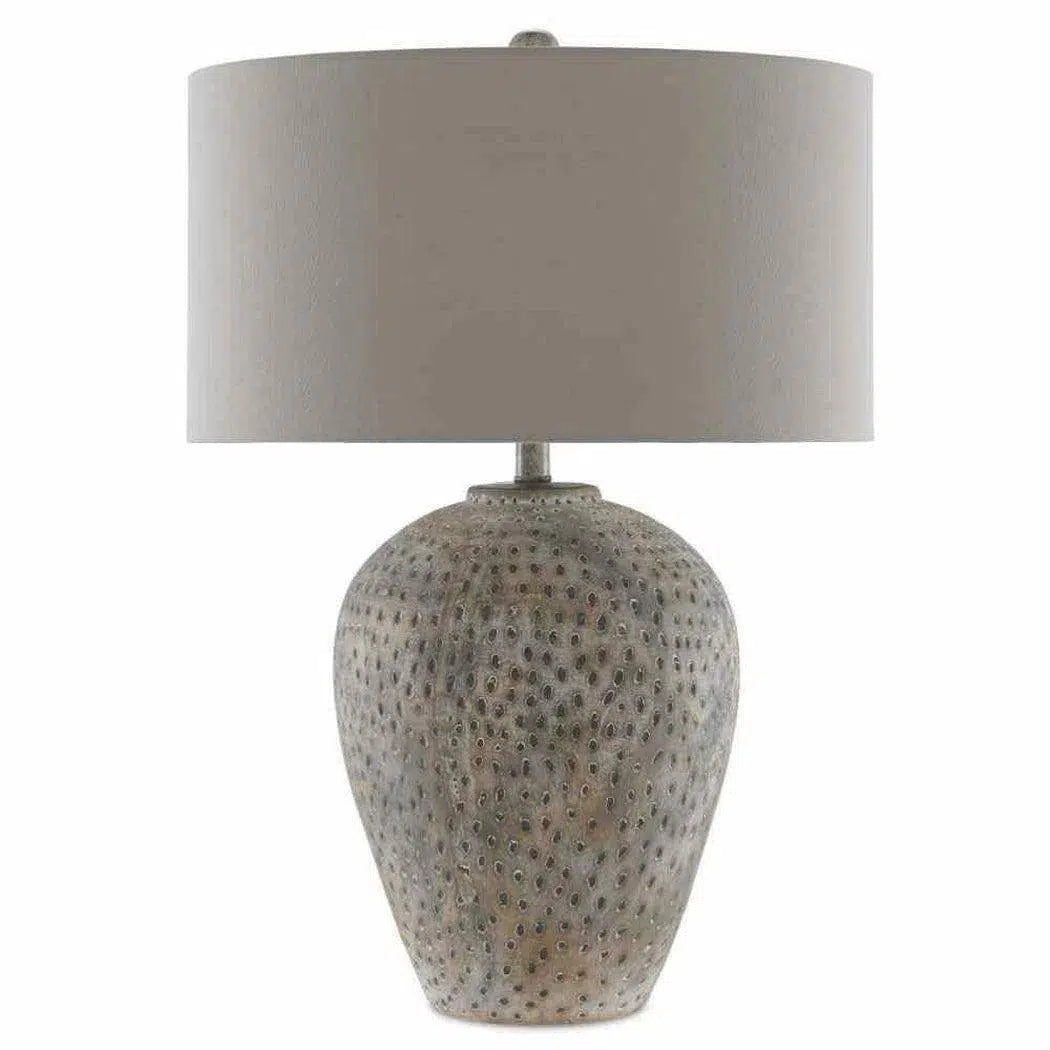 art deco table lamps with geometric shapes for a retro touchEarth Gray Junius Table Lamp