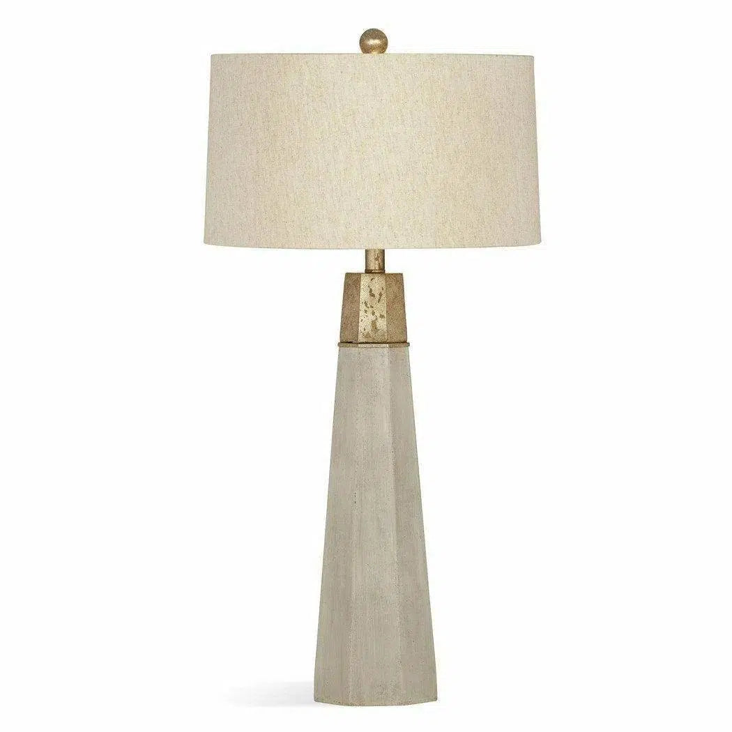 mid century modern table lamps with iconic designs for a stylish studyRowan 34" Tall Stone Grey Table Lamp