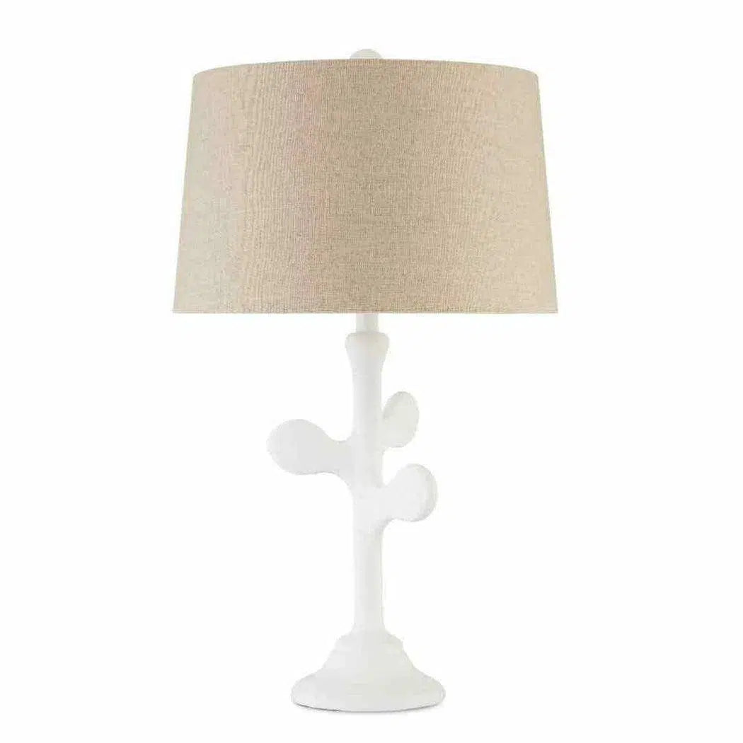 bohemian table lamps with colorful patterns for eclectic bedroomsWhite Gesso Charny Table Lamp
