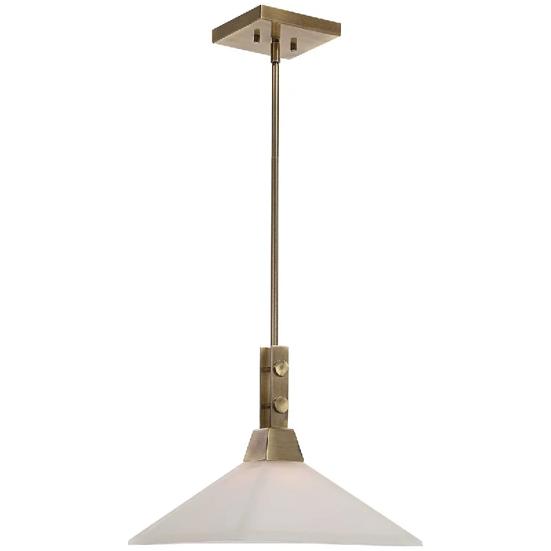 Mid - Century Modern Ceiling Lights with Simple, Sleek LinesUttermost Brookdale Industrial 1-Light Pendant Mid - Century Modern Ceiling Lights with Simple, Sleek LinesUttermost Brookdale Industrial 1-Light Pendant