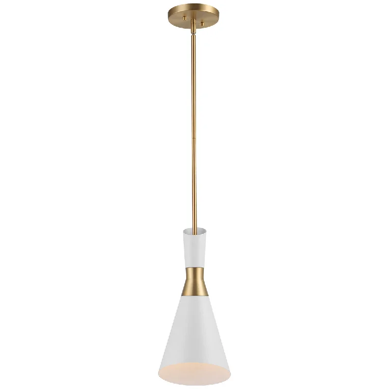 Scandinavian Style Ceiling Lights with Light Wood AccentsUttermost Eames 1-Light Modern Mini Pendant