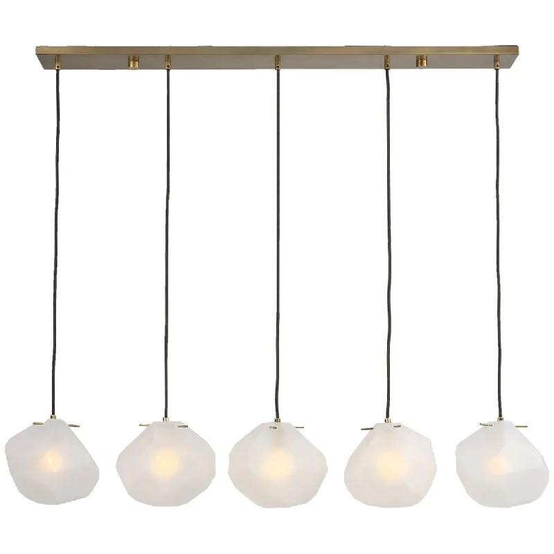 Industrial Style Ceiling Lights with Exposed Bulbs and Metal CagesUttermost Geodesic 5-Light Linear Pendant Industrial Style Ceiling Lights with Exposed Bulbs and Metal CagesUttermost Geodesic 5-Light Linear Pendant