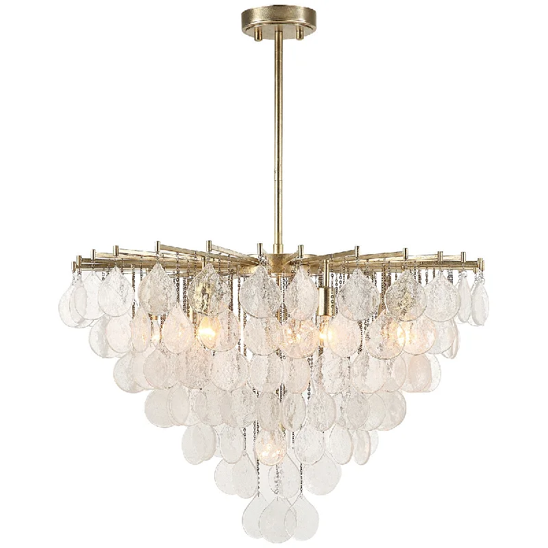 Art Nouveau Ceiling Lights with Organic, Flowing ShapesUttermost Goccia 8-Light Tear Drop Glass Pendant Art Nouveau Ceiling Lights with Organic, Flowing ShapesUttermost Goccia 8-Light Tear Drop Glass Pendant