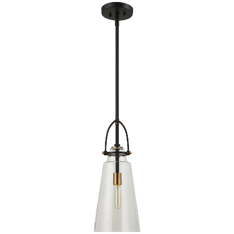 Chinese - Style Ceiling Lights with Red Lantern - Inspired DesignsUttermost Saugus Industrial 1-Light Pendant