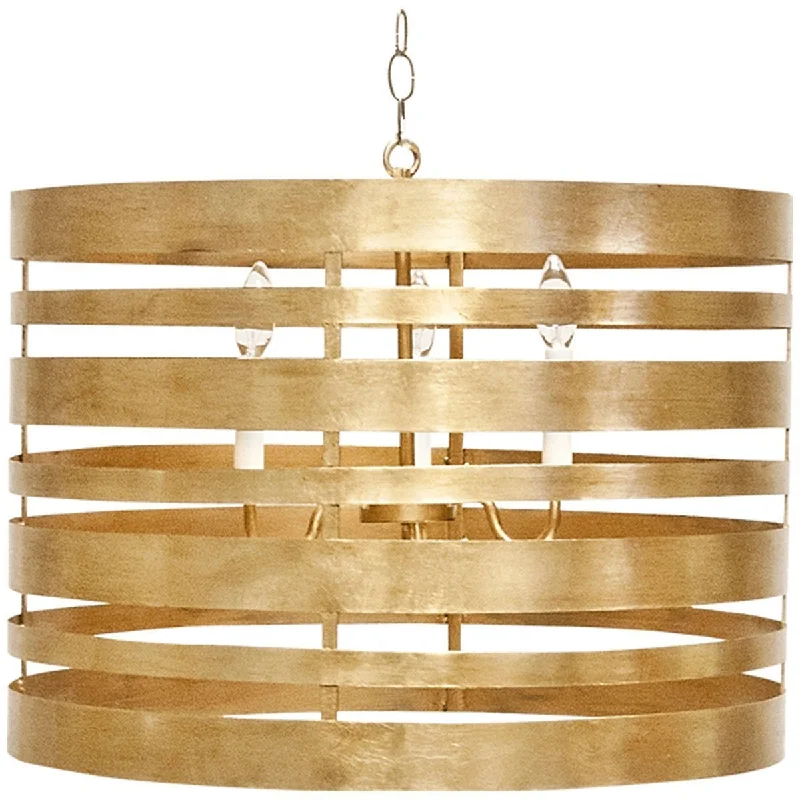 Mediterranean - Style Ceiling Lights with Terra - Cotta and Ceramic DetailsWorlds Away Metal Pendant TURNER G
